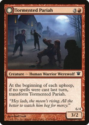 Tormented Pariah // Rampaging Werewolf - Innistrad-(165)