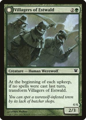 Villagers of Estwald // Howlpack of Estwald - Innistrad-(209)