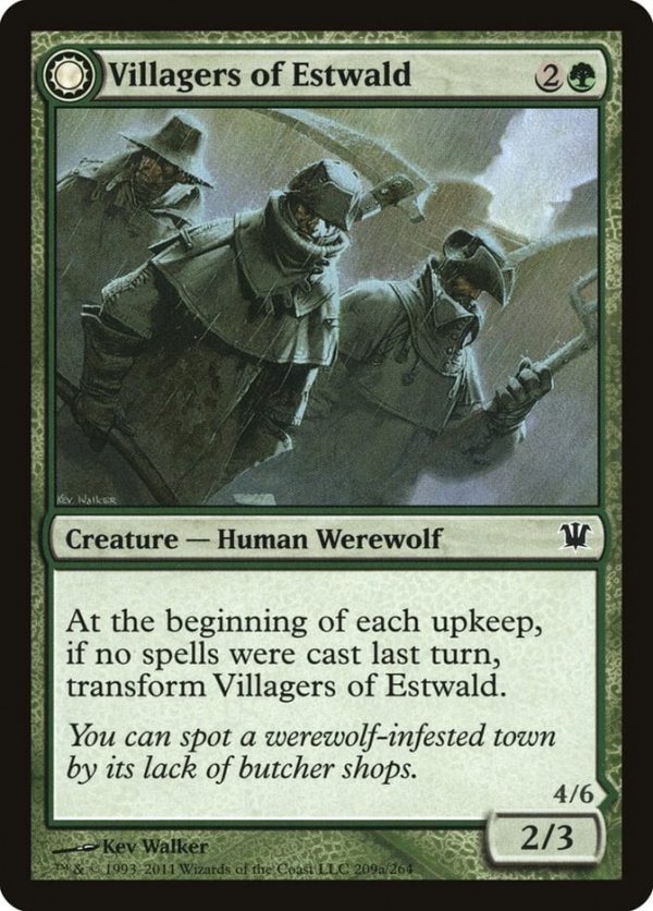 Villagers of Estwald // Howlpack of Estwald - Innistrad-(209)