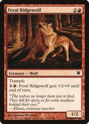 Feral Ridgewolf - Innistrad-(142)