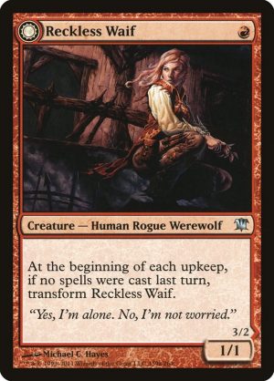 Reckless Waif // Merciless Predator - Innistrad-(159)