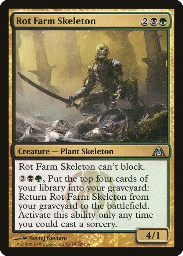 Rot Farm Skeleton - Dragon's Maze-(098)