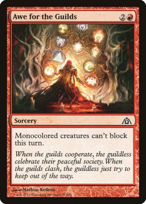 Awe for the Guilds - Dragon's Maze-(031)-Foil