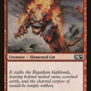 Regathan Firecat - Magic 2014 Core Set-(150)