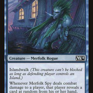 Merfolk Spy - Magic 2014 Core Set-(062)