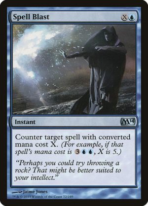 Spell Blast - Magic 2014 Core Set-(072)