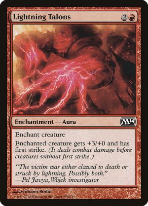 Lightning Talons - Magic 2014 Core Set-(144)