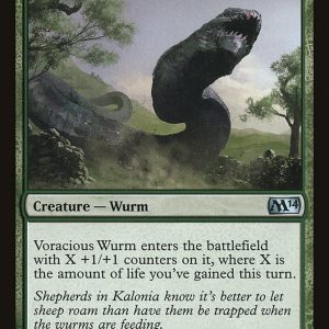 Voracious Wurm - Magic 2014 Core Set-(200)