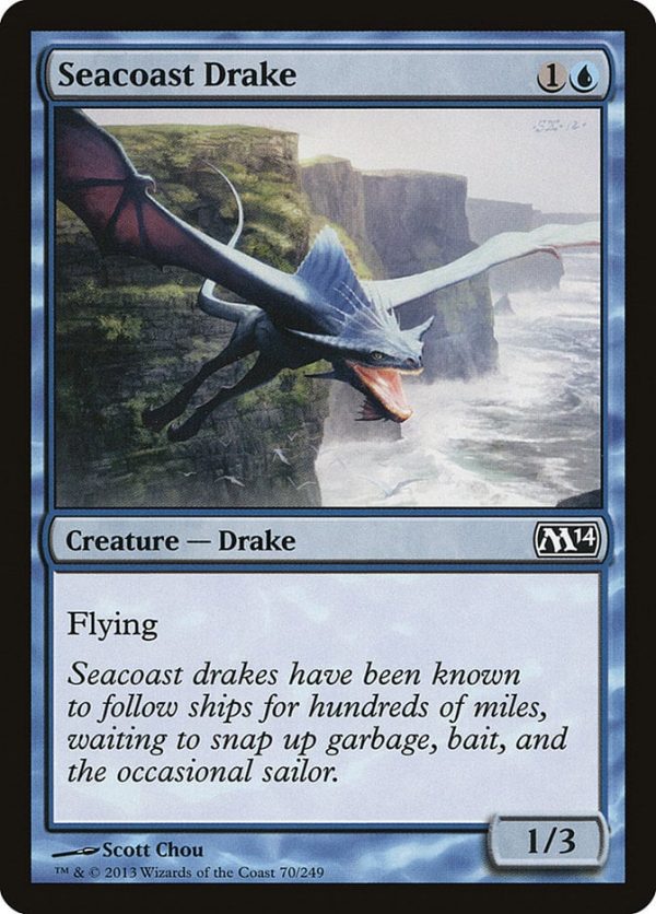 Seacoast Drake - Magic 2014 Core Set-(070)