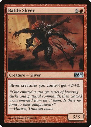 Battle Sliver - Magic 2014 Core Set-(128)