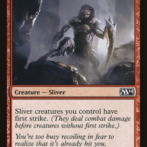 Striking Sliver - Magic 2014 Core Set-(157)