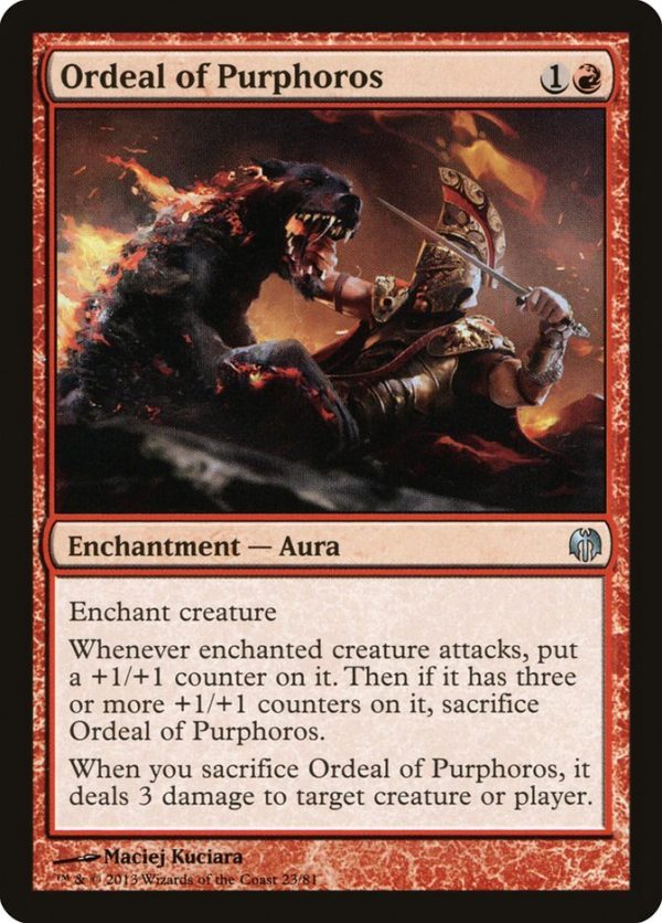 Ordeal of Purphoros - Duel Decks: Heroes vs. Monsters-(023)