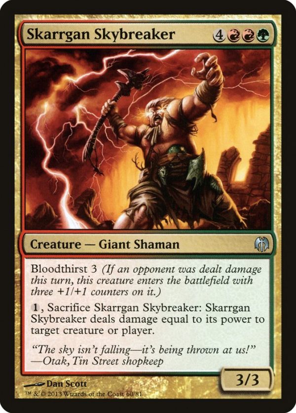 Skarrgan Skybreaker - Duel Decks: Heroes vs. Monsters-(060)