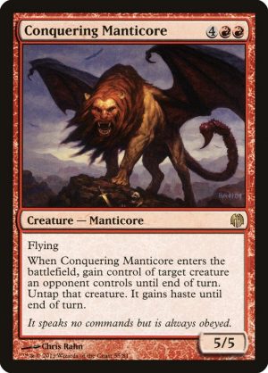 Conquering Manticore - Duel Decks: Heroes vs. Monsters-(055)