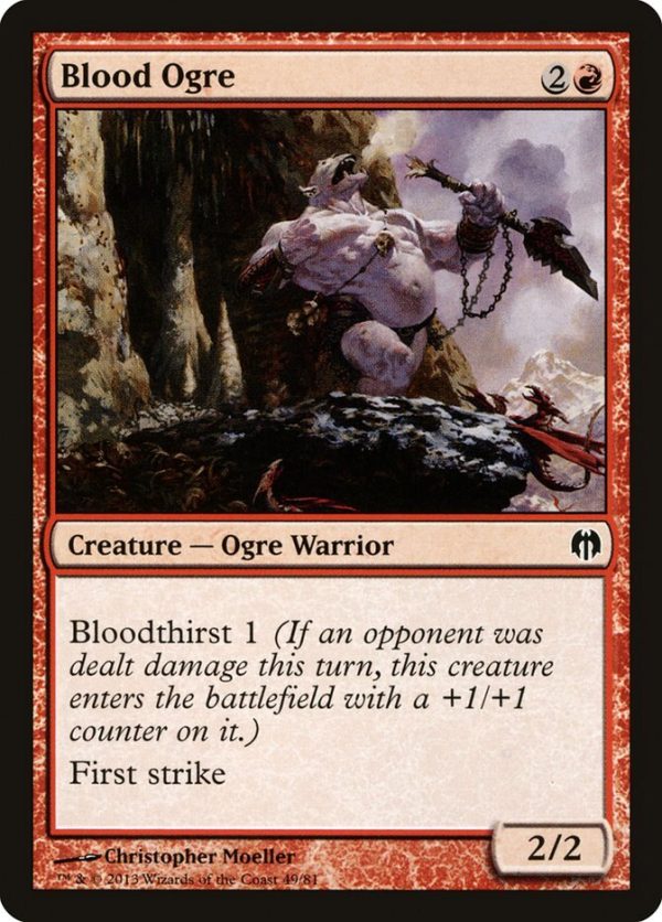 Blood Ogre - Duel Decks: Heroes vs. Monsters-(049)
