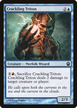 Crackling Triton - Theros-(045)