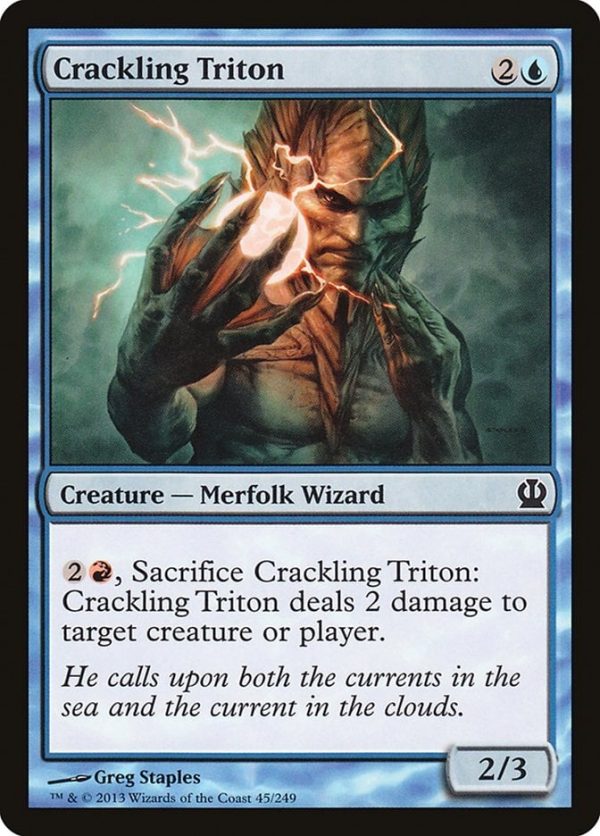 Crackling Triton - Theros-(045)