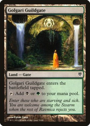 Golgari Guildgate - Duel Decks: Jace vs. Vraska-(076)