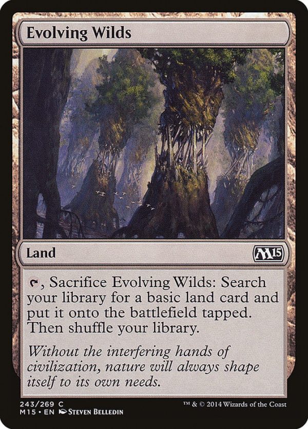 Evolving Wilds - Magic 2015 Core Set-(243)