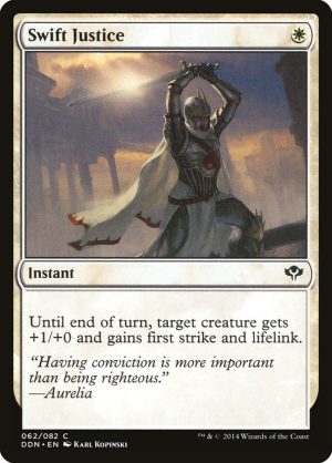 Swift Justice - Duel Decks: Speed vs. Cunning-(062)