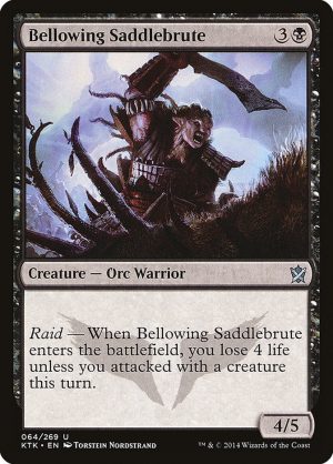 Bellowing Saddlebrute - Khans of Tarkir-(064)