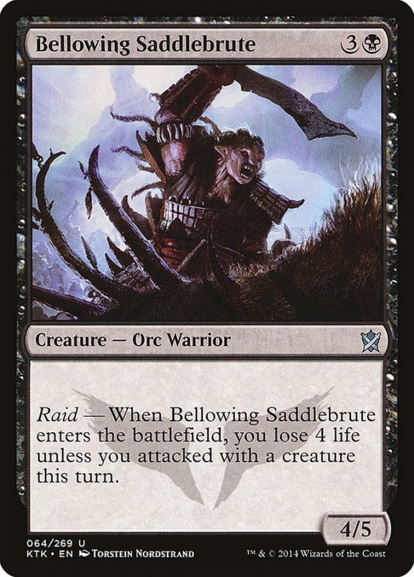 Bellowing Saddlebrute - Khans of Tarkir-(064)