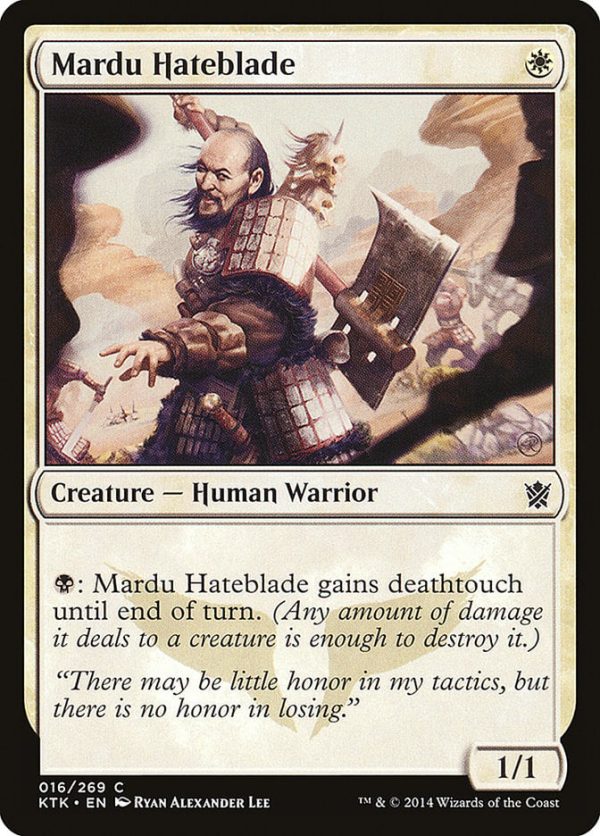Mardu Hateblade - Khans of Tarkir-(016)