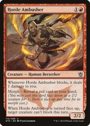 Horde Ambusher - Khans of Tarkir-(110)