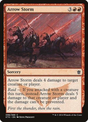 Arrow Storm - Khans of Tarkir-(098)