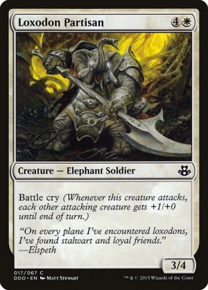 Loxodon Partisan - Duel Decks: Elspeth vs. Kiora-(017)