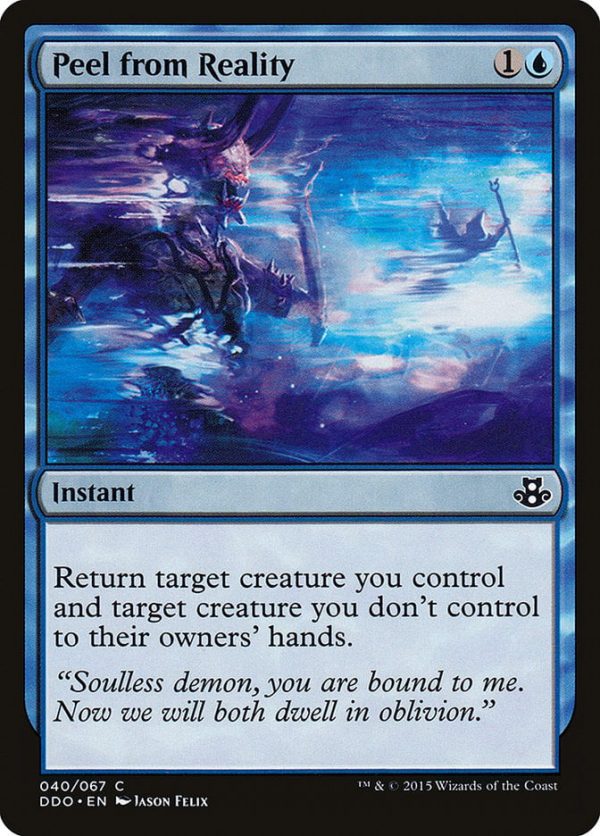 Peel from Reality - Duel Decks: Elspeth vs. Kiora-(040)