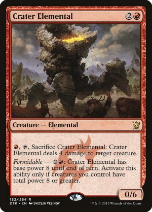 Crater Elemental - Dragons of Tarkir-(132)