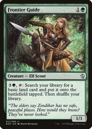 Frontier Guide - Duel Decks: Zendikar vs. Eldrazi-(012)
