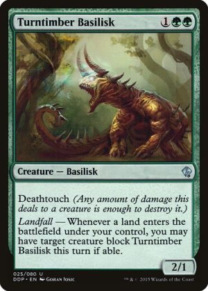 Turntimber Basilisk - Duel Decks: Zendikar vs. Eldrazi-(025)