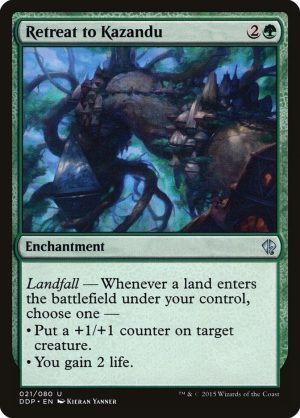 Retreat to Kazandu - Duel Decks: Zendikar vs. Eldrazi-(021)