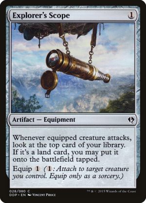Explorer's Scope - Duel Decks: Zendikar vs. Eldrazi-(028)