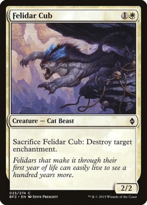 Felidar Cub - Battle for Zendikar-(025)