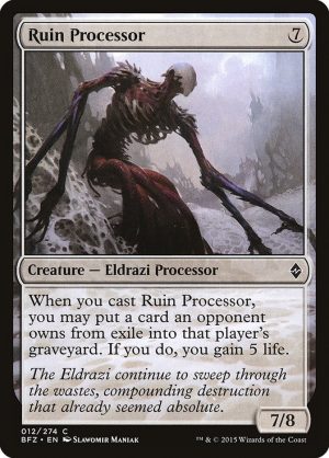 Ruin Processor - Battle for Zendikar-(012)