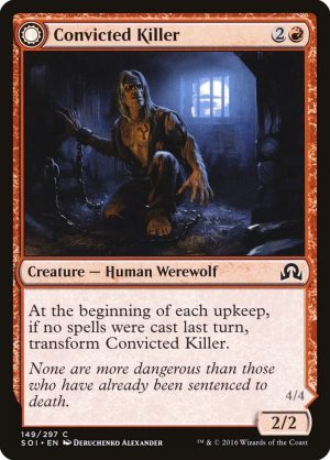 Convicted Killer // Branded Howler - Shadows over Innistrad-(149)