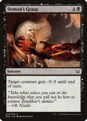 Demon's Grasp - Duel Decks: Nissa vs. Ob Nixilis-(043)