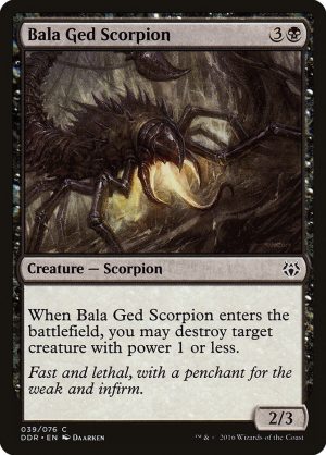 Bala Ged Scorpion - Duel Decks: Nissa vs. Ob Nixilis-(039)