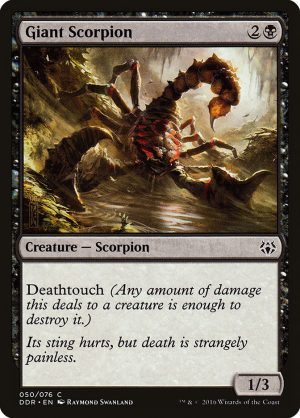 Giant Scorpion - Duel Decks: Nissa vs. Ob Nixilis-(050)