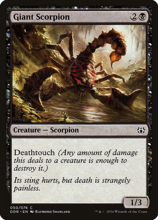 Giant Scorpion - Duel Decks: Nissa vs. Ob Nixilis-(050)