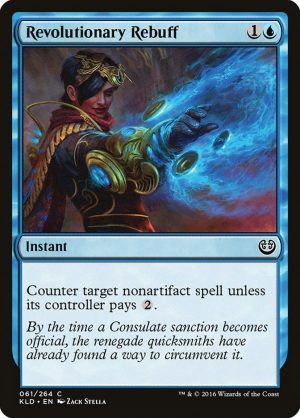 Revolutionary Rebuff - Kaladesh-(061)-Foil