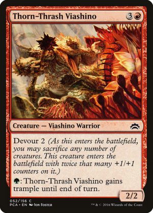 Thorn-Thrash Viashino - Planechase Anthology-(052)