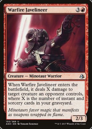 Warfire Javelineer - Amonkhet-(155)