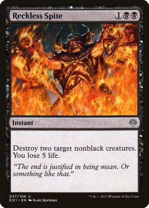 Reckless Spite - Archenemy: Nicol Bolas-(037)