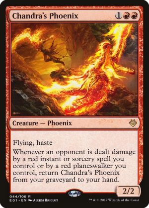 Chandra's Phoenix - Archenemy: Nicol Bolas-(044)