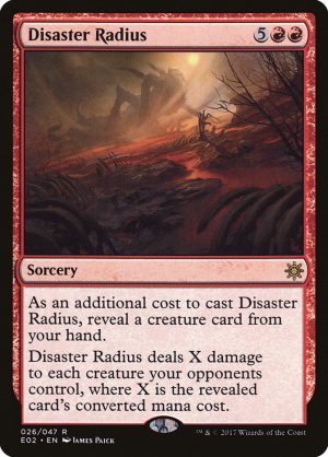 Disaster Radius - Explorers of Ixalan-(026)