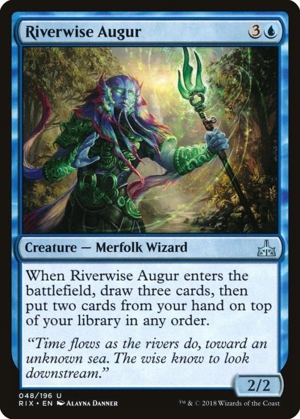 Riverwise Augur - Rivals of Ixalan-(048)